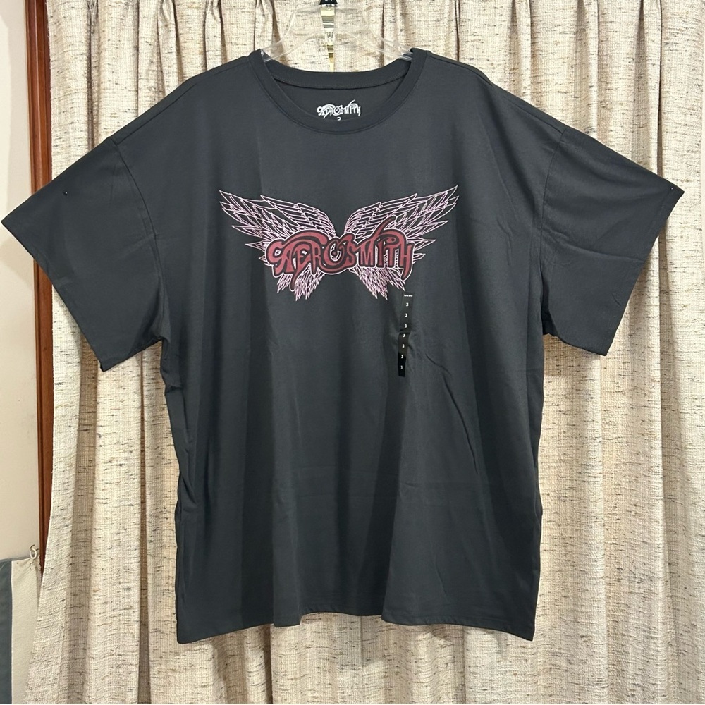 Torrid Aerosmith Oversized Fit Crew Cotton Tee - 3X